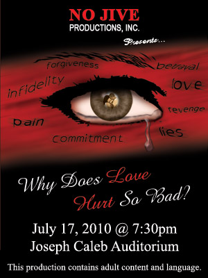 Why Does Love Hurt So Bad? - Program Book